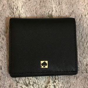 NWT Kate Spade New York Cove Street Serenade Black Wallet